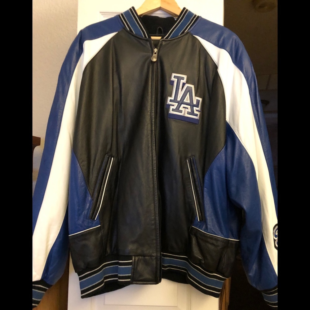 Dodgers leather jacket